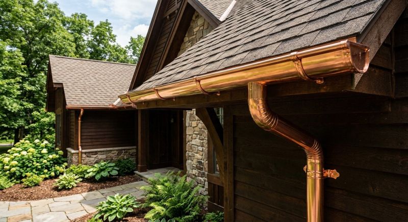 Copper Gutter Installation Process In Minneapolis, Mn
