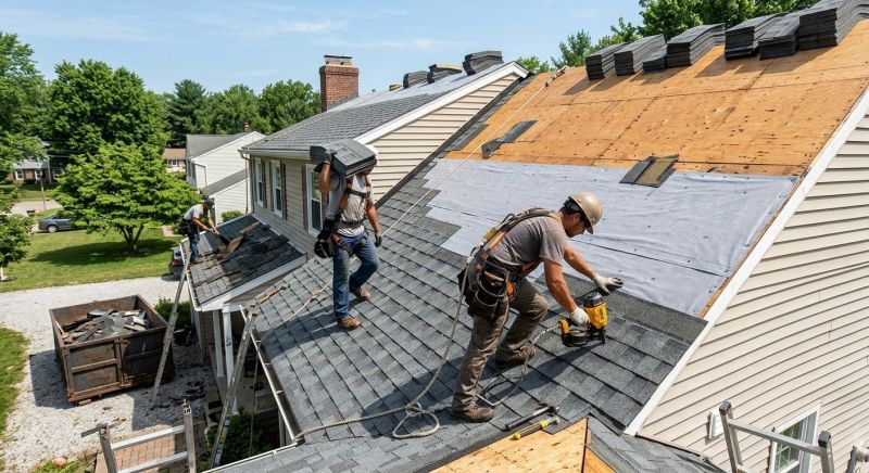 Asphalt Roof Replacement Process In Minneapolis, Mn