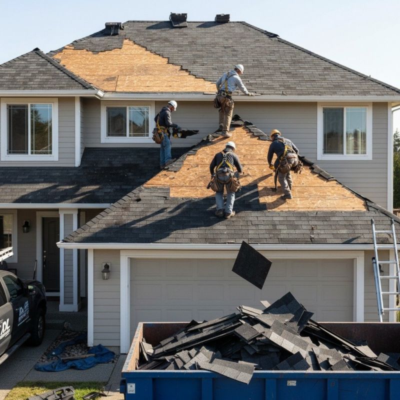 Asphalt Roof Replacement Process In Minneapolis, Mn