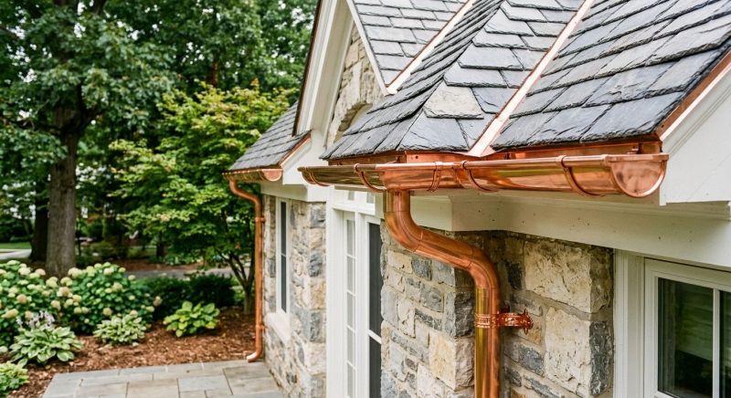 Copper Gutter Installation Process In Minneapolis, Mn