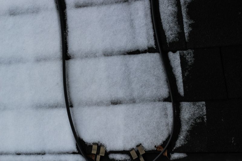 Roof Heating Cable Installation